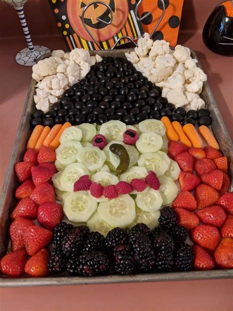 Create a wickedly enchanting candy display with a witch-themed tray